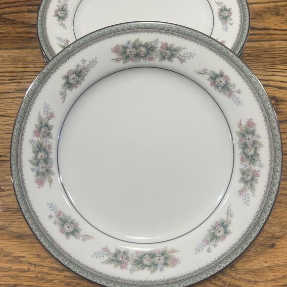 SET OF 6 Noritake Bristol #5504 Salad Luncheon Plates 8 1/4" PRISTINE EXCELLENT! - Picture 9 of 10